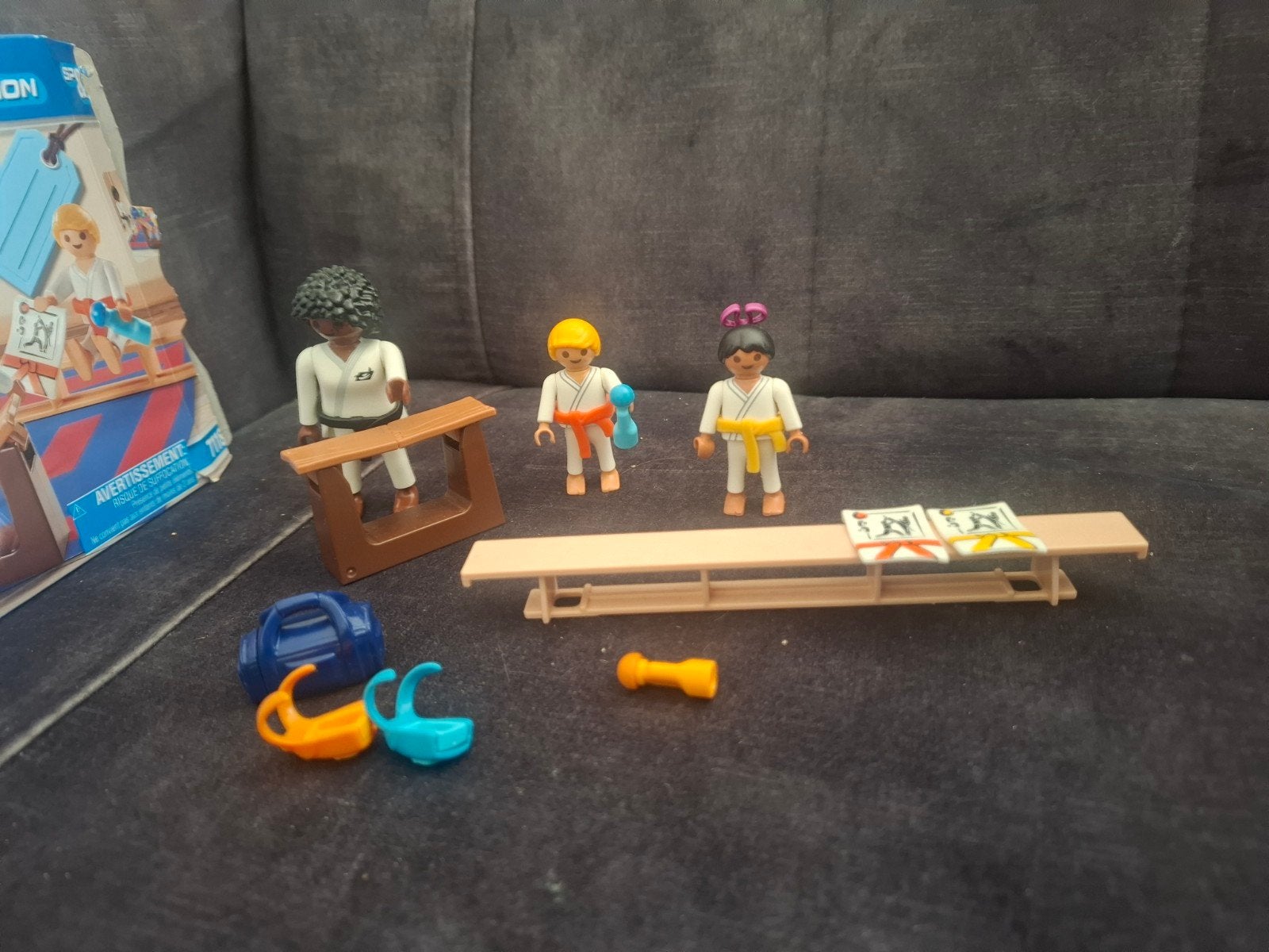 Playmobil Karate les 71186, Ophalen of Verzenden, Zo goed als nieuw