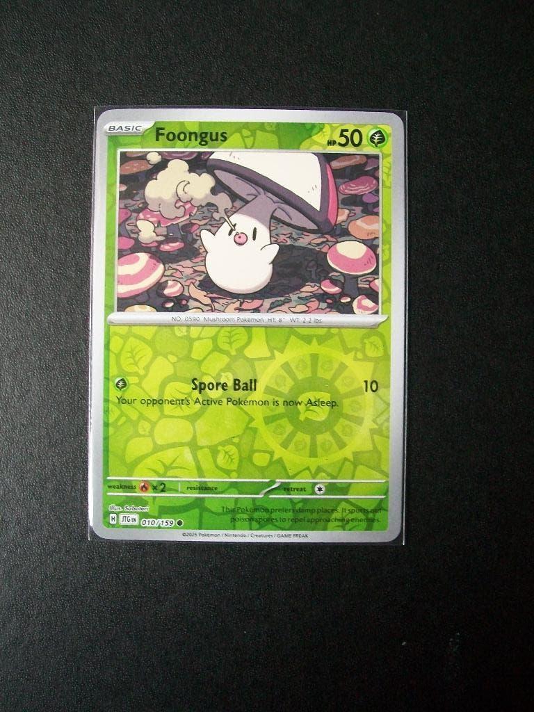 2013: Nieuwe Pokemon Kaart Holofoil FOONGUS HP 50 (010/159), Verzenden, Nieuw, Losse kaart, Foil
