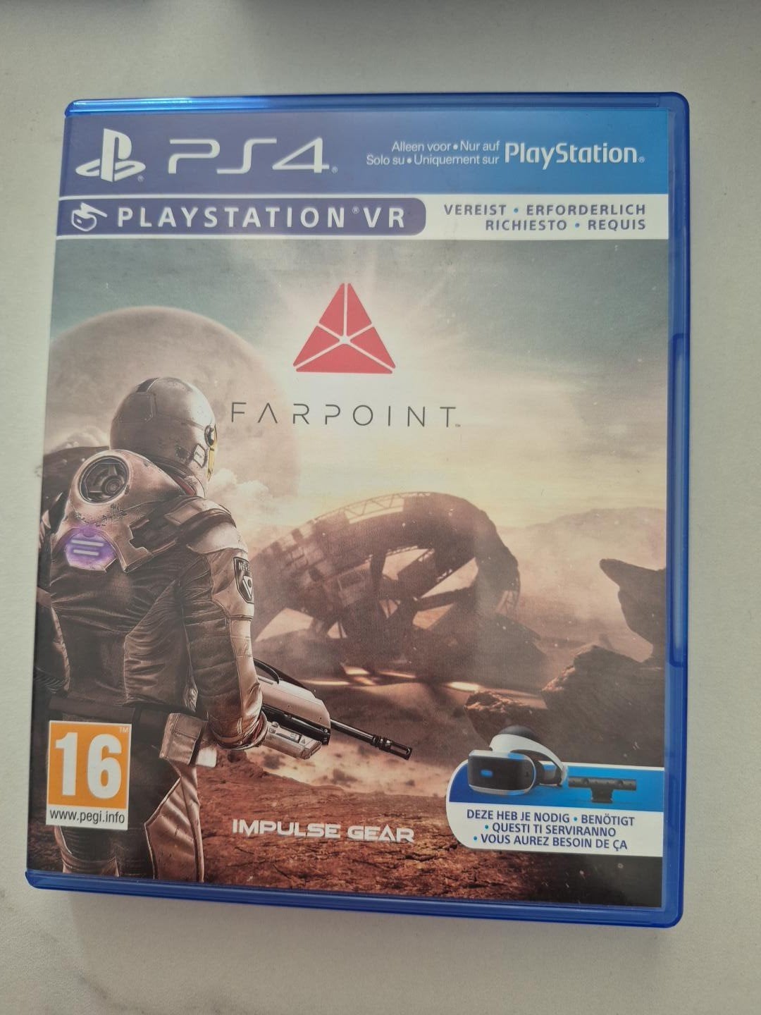 Farpoint PS4 VR Game - Sci-fi Shooter, Ophalen of Verzenden, Zo goed als nieuw