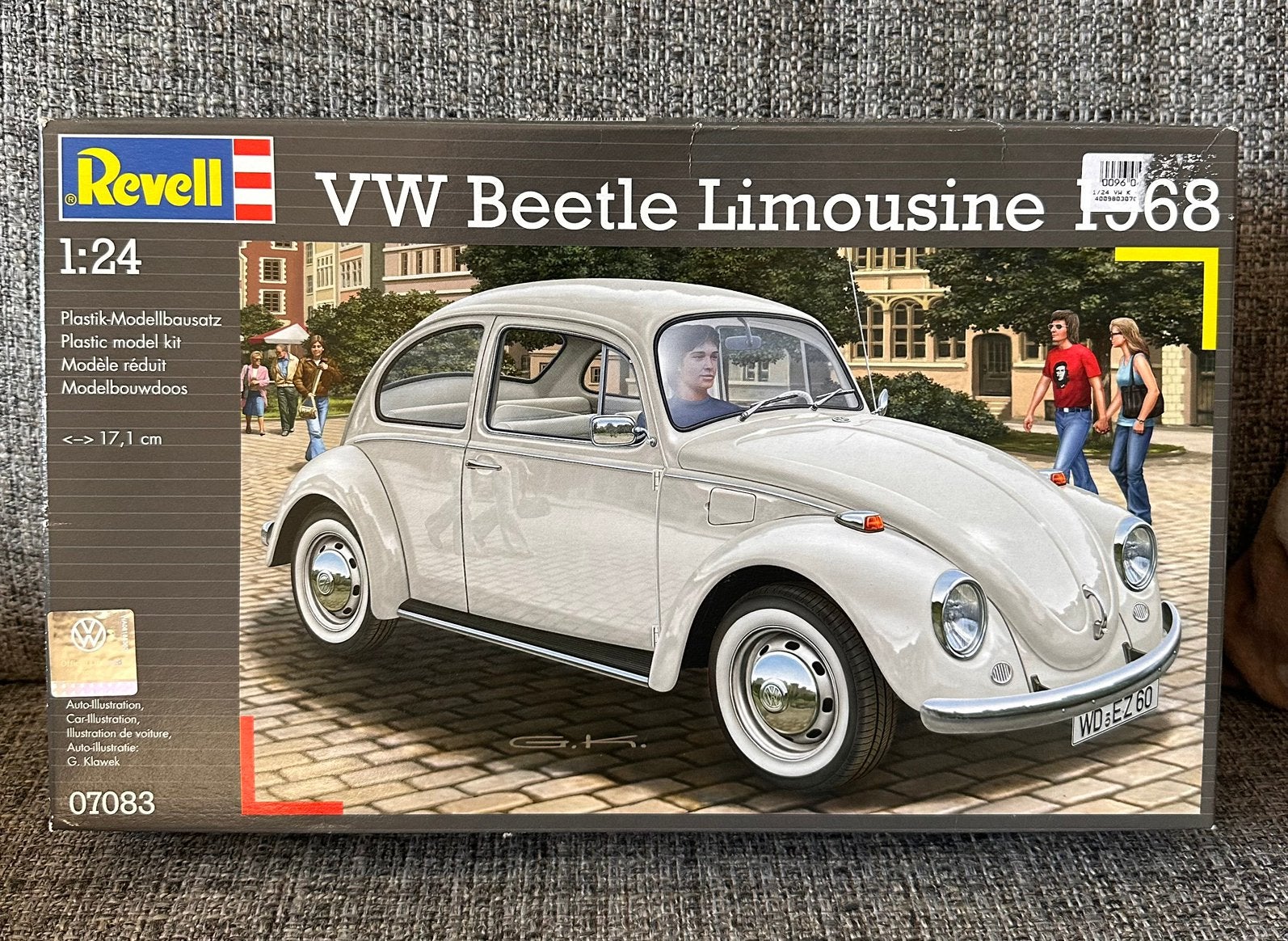 Revell VW Beetle Limousine 1968 (1:24) Modelbouwpakket, Auto, Revell, Groter dan 1:32, Nieuw