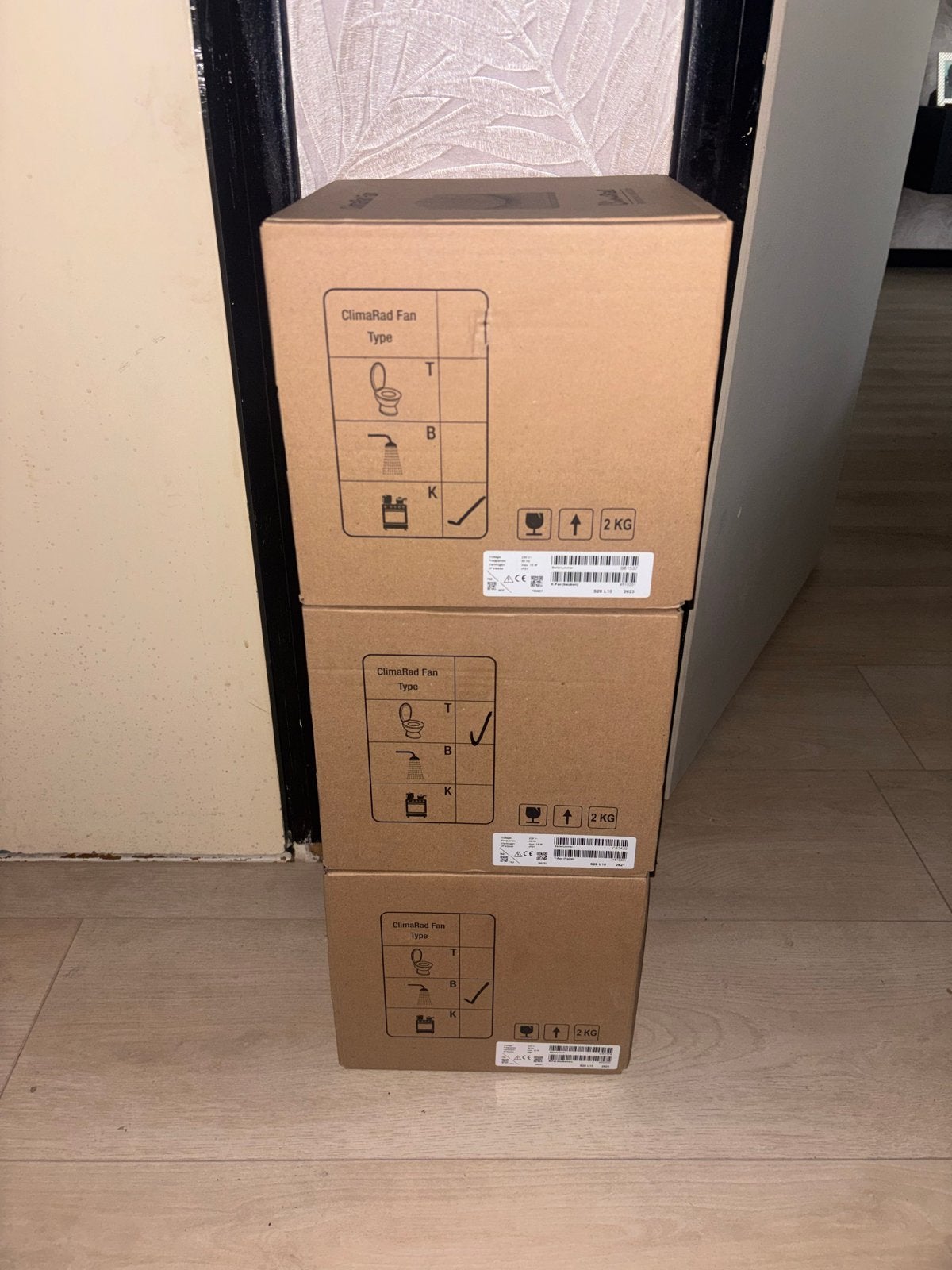 ClimaRad Fan Type T Ventilator (3 stuks)