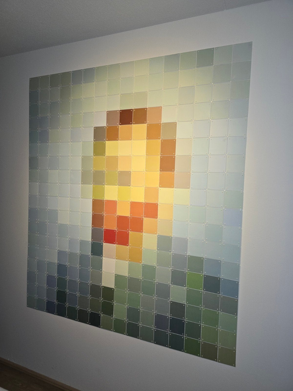 Ixxi Vincent van Gogh Pixel Zelfportret 160x180cm, Ophalen, Gebruikt, 125 cm of meer, Print