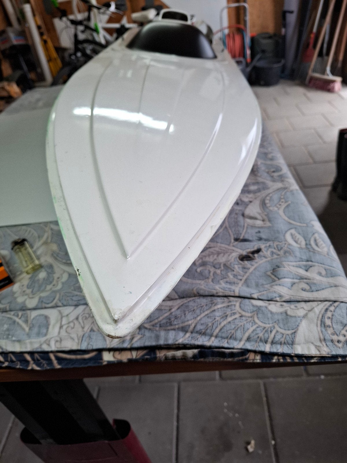 RC Raceboot romp met diverse onderdelen, Ophalen, Gebruikt