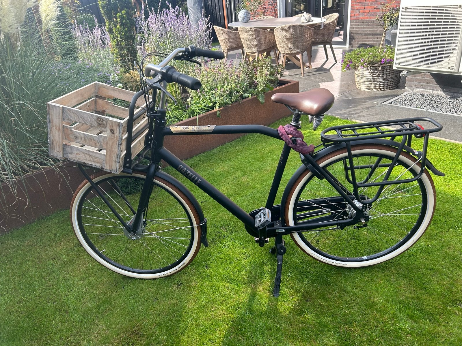 Gazelle HeavyDuty Transportfiets - Zo goed als nieuw, Terugtraprem, Versnellingen, Zo goed als nieuw, Gazelle