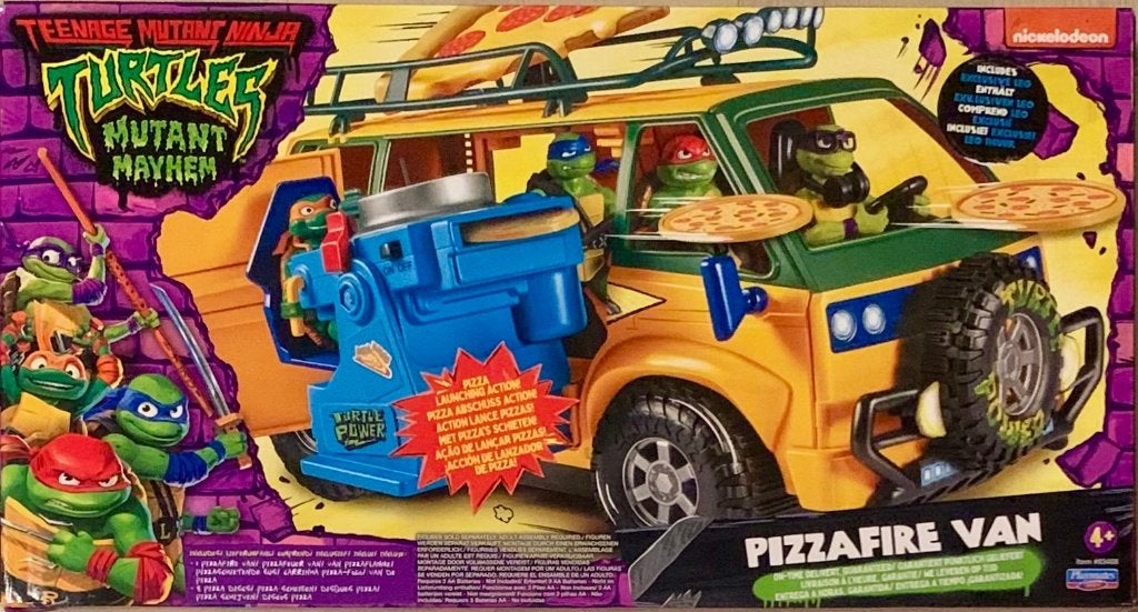 Pizza Fire Van [TMNT Mutant Mayhem] Nieuw, Ophalen of Verzenden, Nieuw