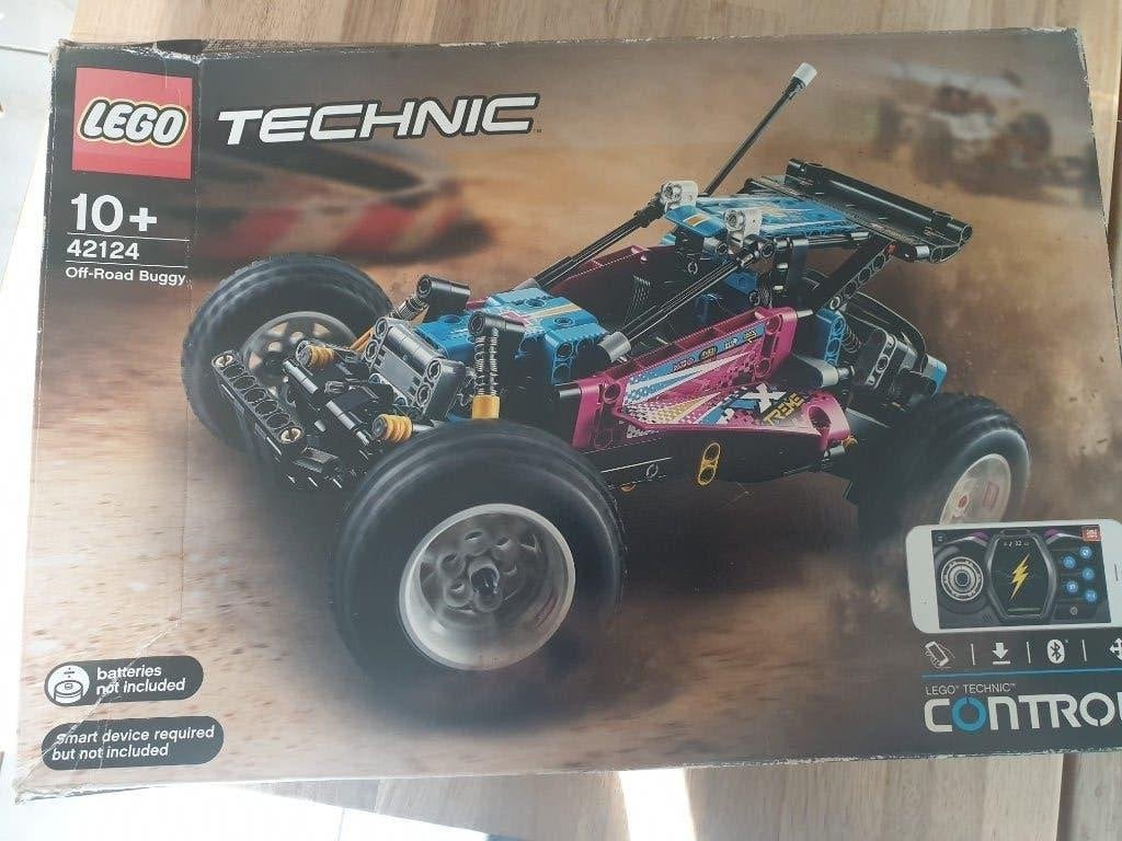 LEGO Technic Terreinbuggy 42124, Inclusief instructies, Lego, Ophalen of Verzenden, Zo goed als nieuw