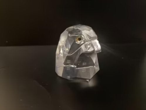 Swarovski Valkenkop klein, Verzamelen, Ophalen of Verzenden, Zo goed als nieuw, Figuurtje