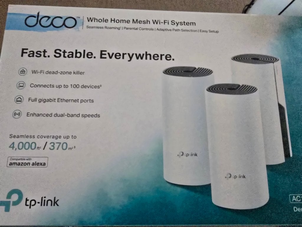4x TP-Link Deco M4, Ophalen of Verzenden, Zo goed als nieuw, TP-Link