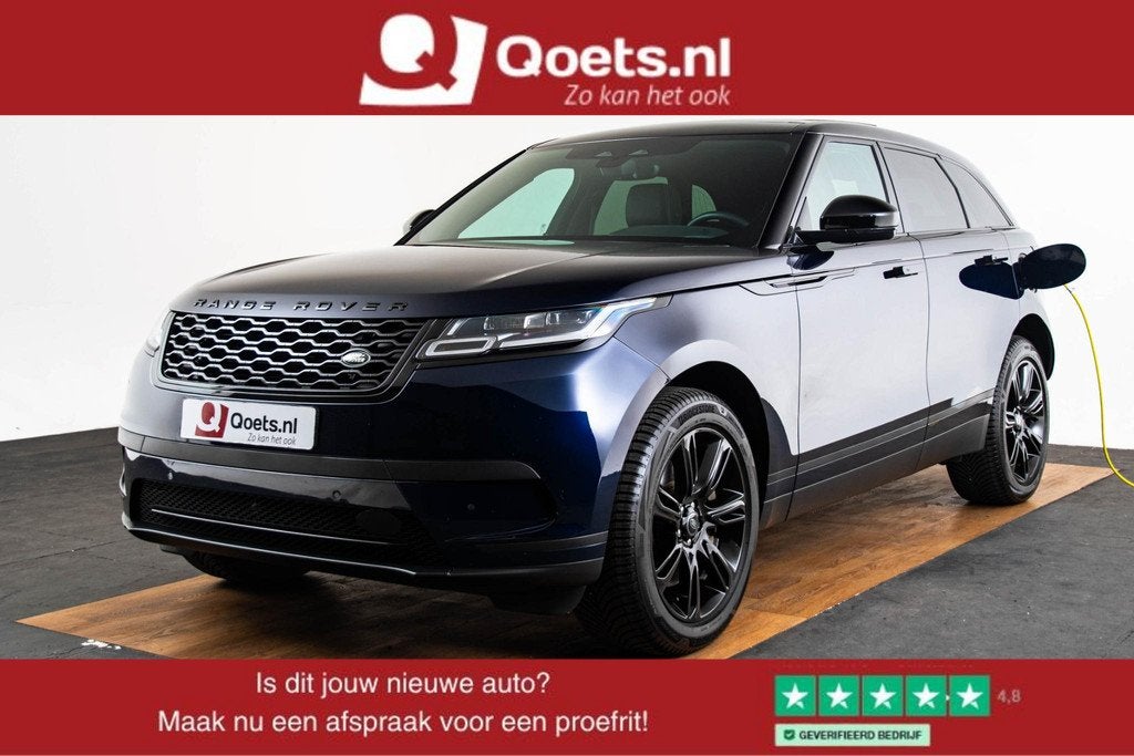 Land Rover Range Rover Velar 2.0 P400e S Panoramadak - Priva, Auto's, Land Rover, 12 maanden, Gebruikt, 4 cilinders, Blauw