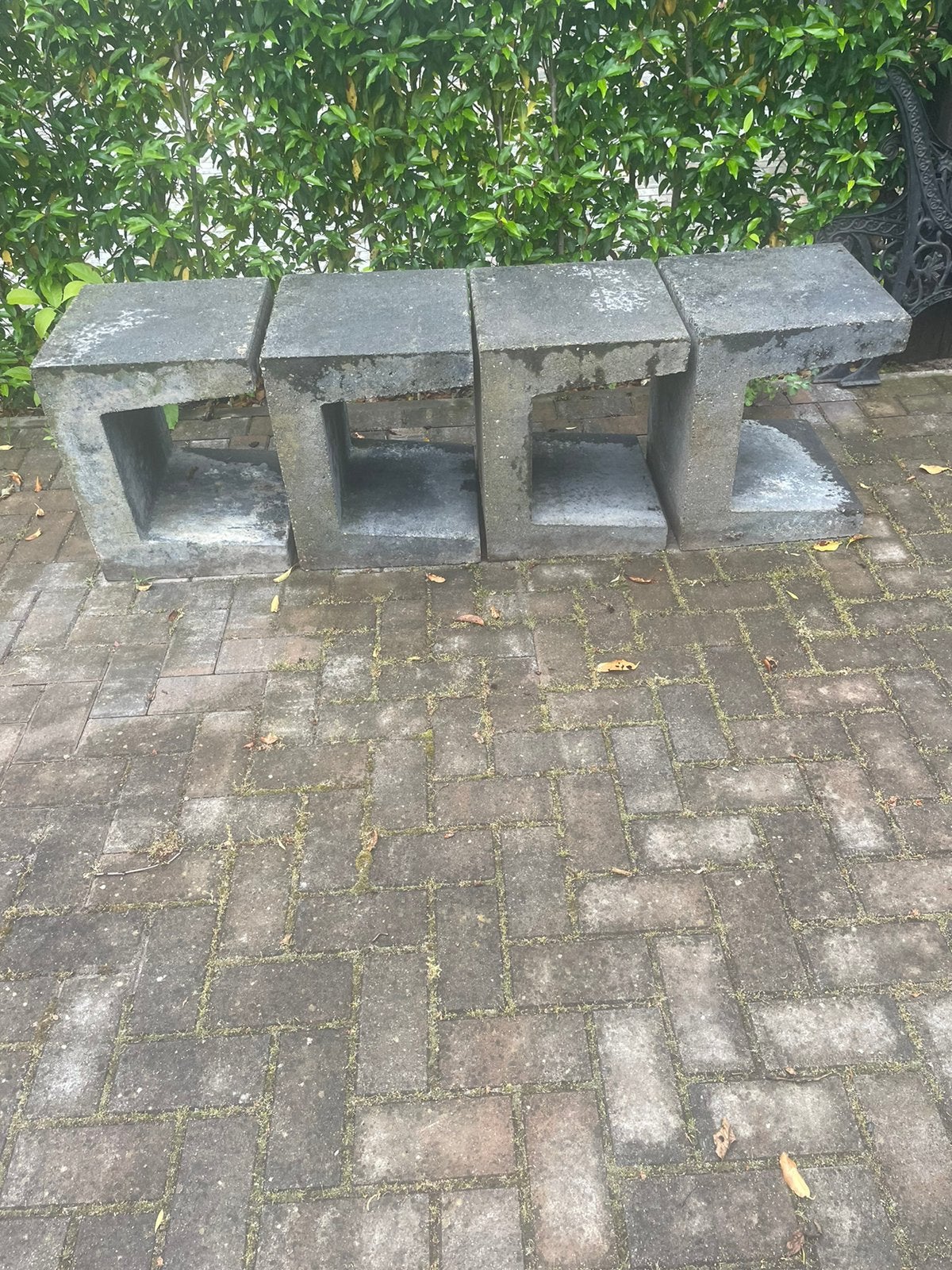 Te koop 4 stuks beton U elementen, Ophalen, Gebruikt