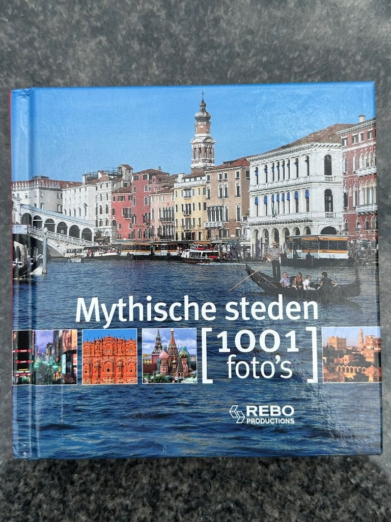 Mythische steden (1001 foto's), Rebo, Verzenden, Europa, Zo goed als nieuw, Reisgids of -boek