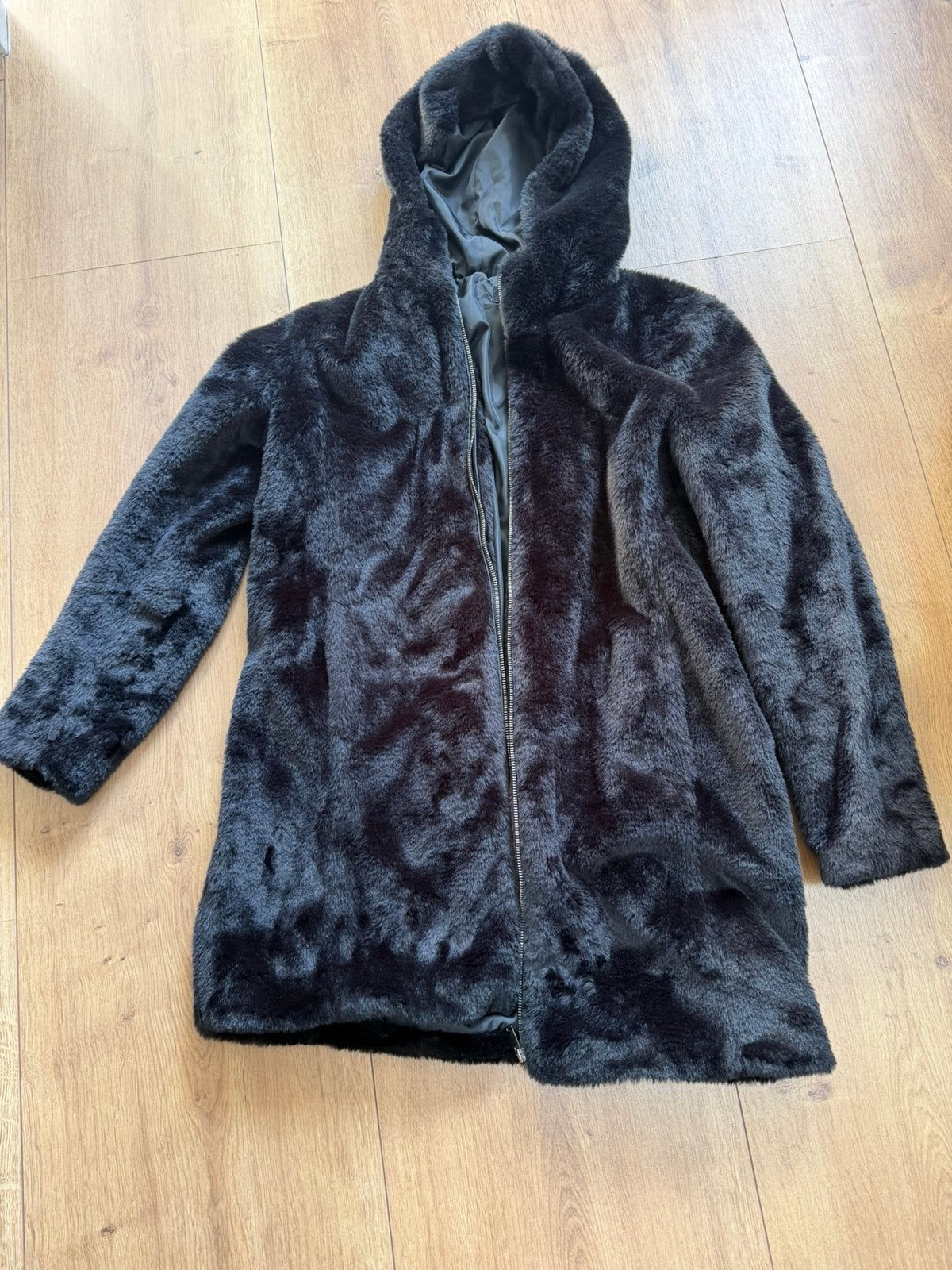 Nieuwe jas dames, Ophalen of Verzenden, Zo goed als nieuw, Maat 38/40 (M), Zwart