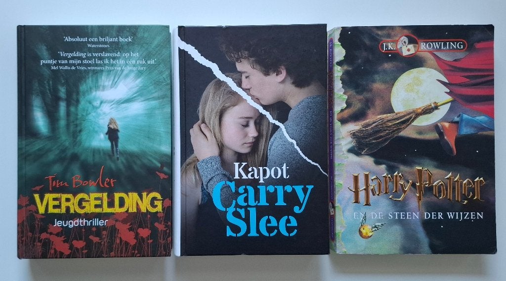 Set van 3 Jong Adult boeken, Ophalen of Verzenden, Zo goed als nieuw, Carry Slee