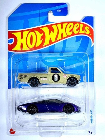 Hot Wheels 2-Pack Datsun 620 & McLaren Speedster, Ophalen of Verzenden, Nieuw