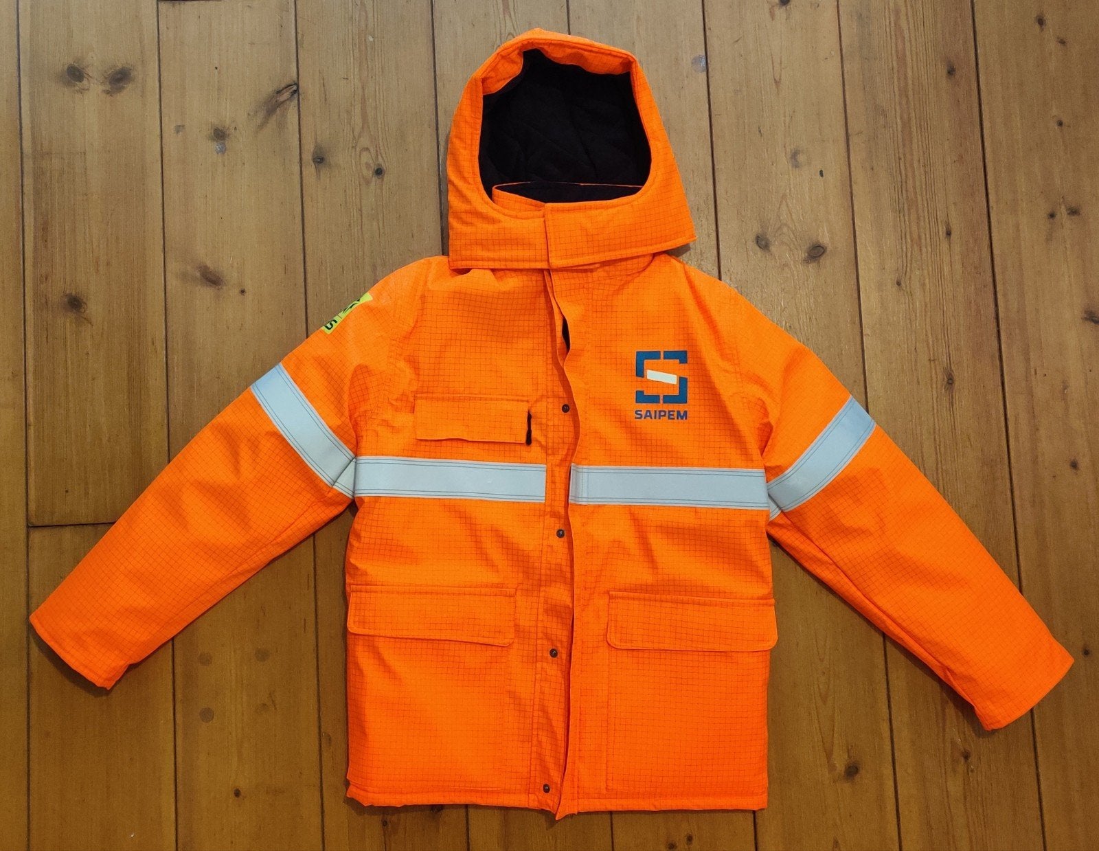 Heavy duty high visibility winter work jacket size S nieuw, Ophalen, Mario de Cecco, Nieuw, Oranje
