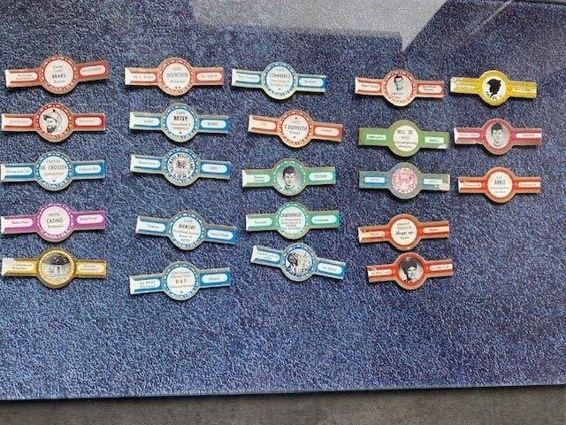 sigarenbandjes, Verzamelen, Rookartikelen, Aanstekers en Luciferdoosjes, Ophalen of Verzenden, Gebruikt, Sigarenbandjes