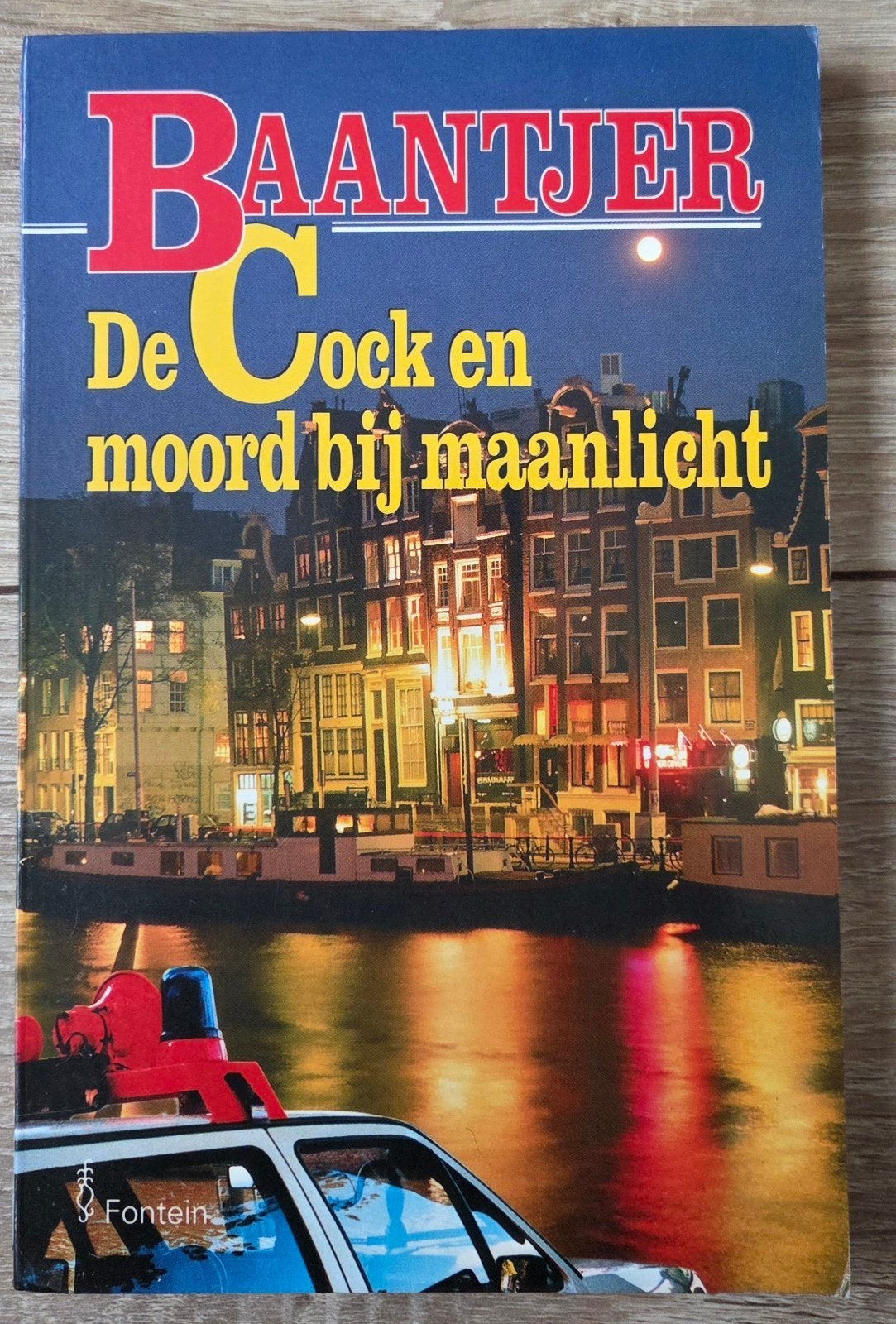 A.C. Baantjer - 45. De Cock en moord bij maanlicht, Ophalen of Verzenden, Zo goed als nieuw, A.C. Baantjer