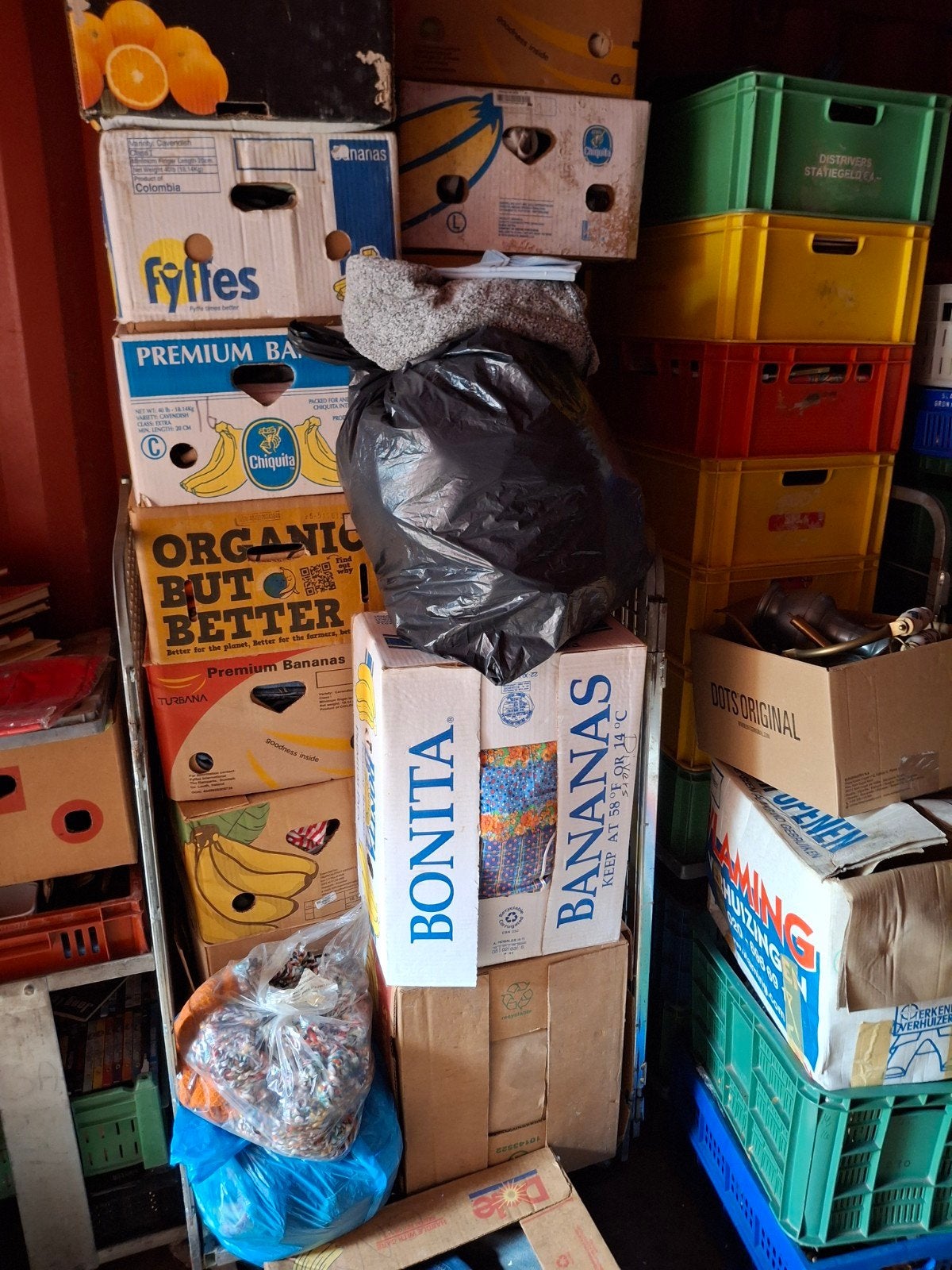 Grote partij 2e hands kleding, Ophalen, Gebruikt
