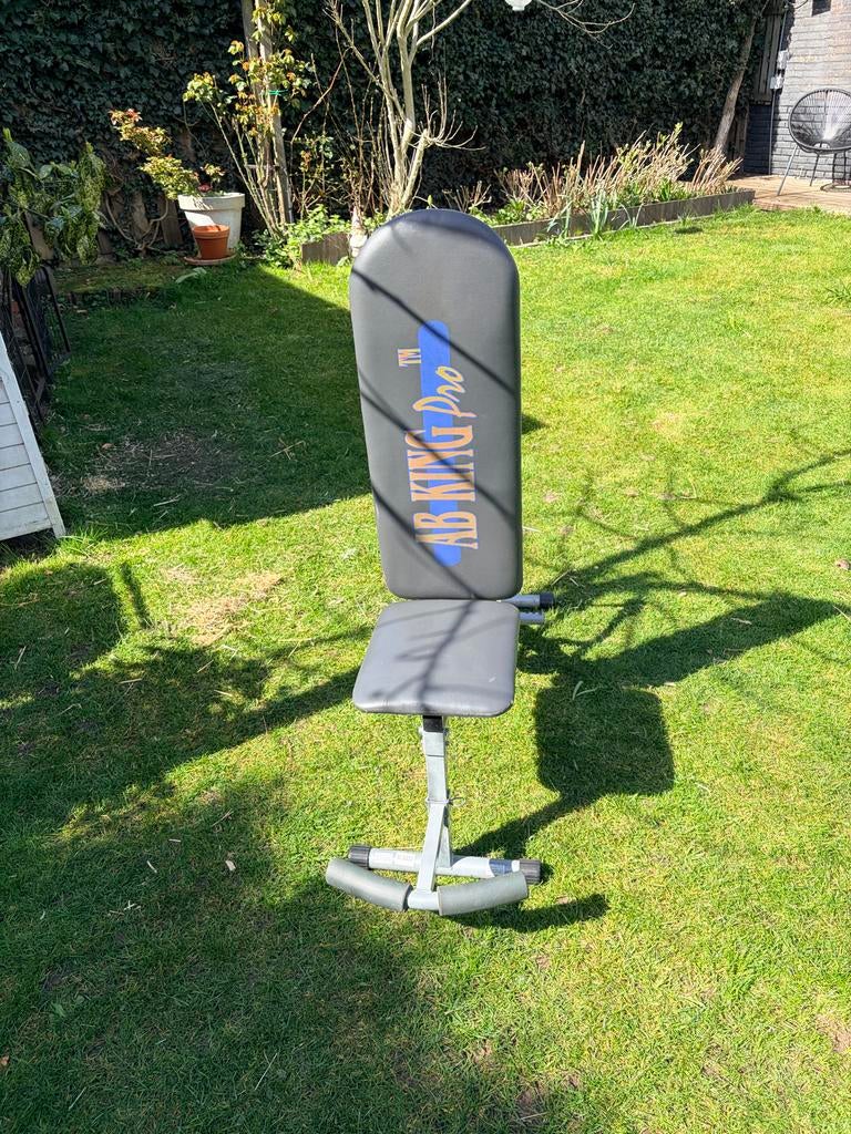 AB King Pro Fitnessbank - Buikspiertrainer, Sport en Fitness, Ophalen of Verzenden, Gebruikt, Buik, Fitnessbank