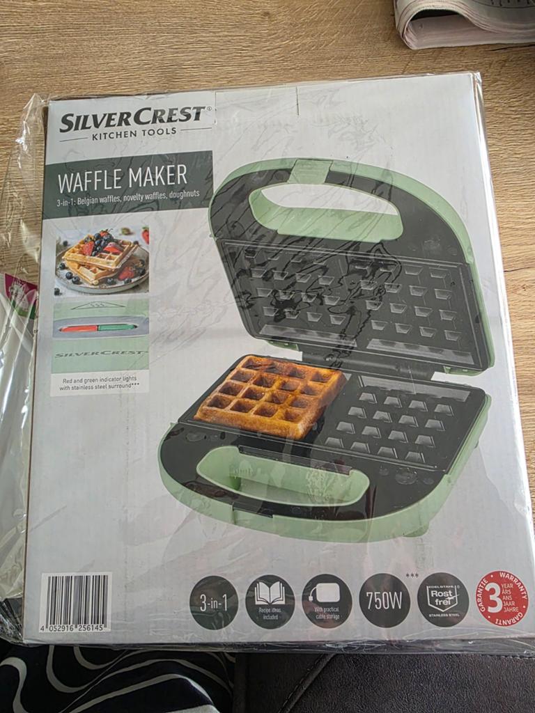 3 in 1 wafelmaker/donut, Ophalen, Nieuw
