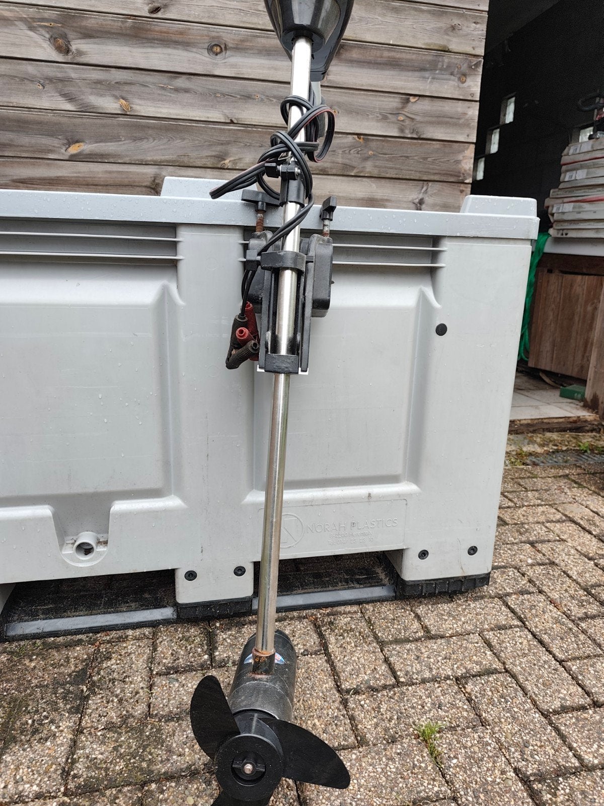 ETM-TEC Trolling Motor  Minn Kota Power Center en Fulbat A, Ophalen, Gebruikt, Motor en Techniek