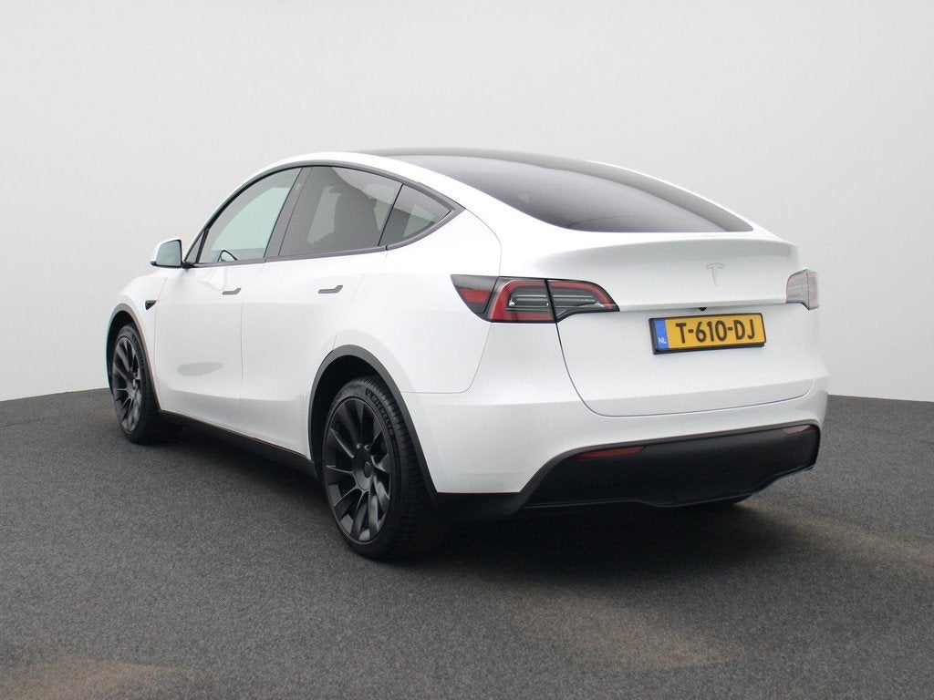 Tesla Model Y Long Range AWD 75 kWh, Auto's, Tesla, 12 maanden, Stof, Gebruikt, 495 min