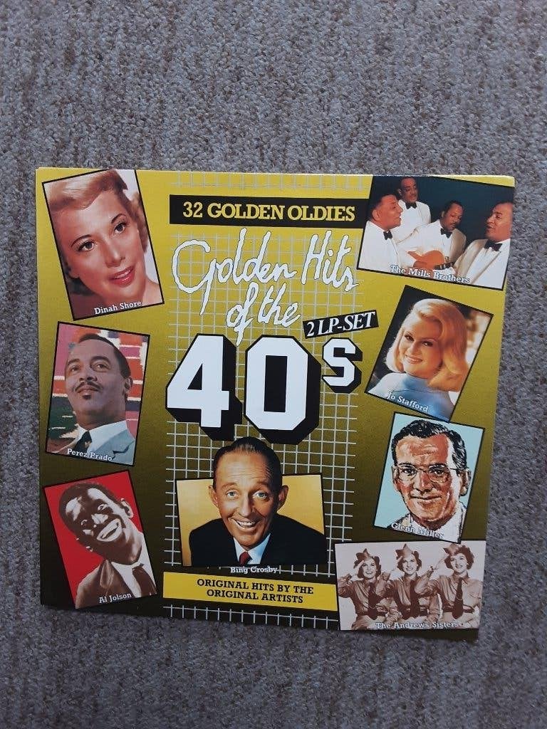 vinyl dubbel lp Golden Hits Of The 40's, Ophalen of Verzenden, Zo goed als nieuw, Pop, 12 inch