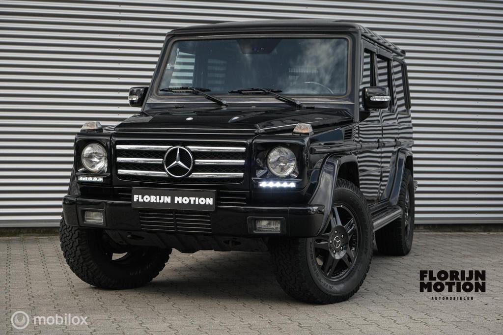 Mercedes G-klasse 500 St.Wagon | Youngtimer | Schuif-kanteld, Auto's, Mercedes-Benz, Automaat, Parkeercamera, Gebruikt, 296 pk