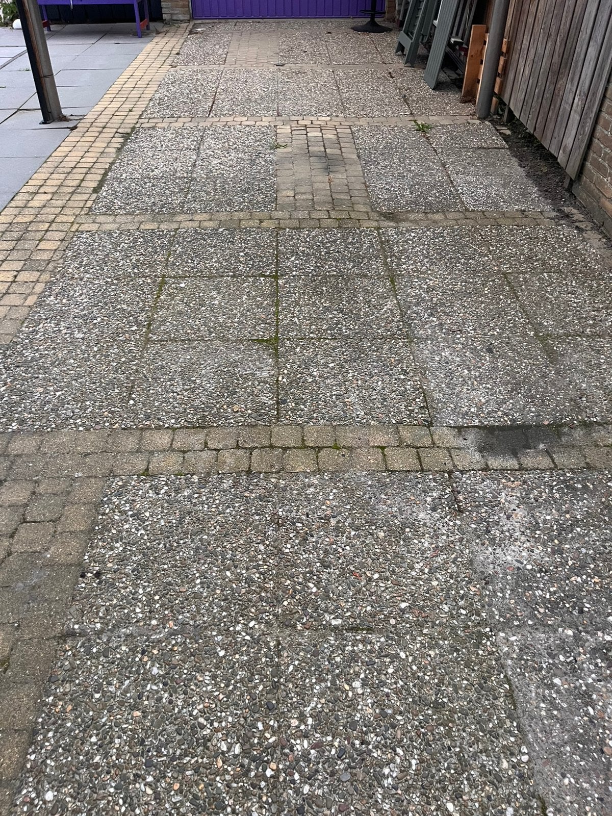 Gratis grindtegels 50x50, Ophalen, Gebruikt