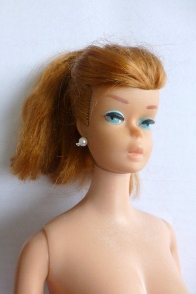Roodharige Barbie Ponytail Swirl, Americaans, vintage, Ophalen of Verzenden, Gebruikt, Pop