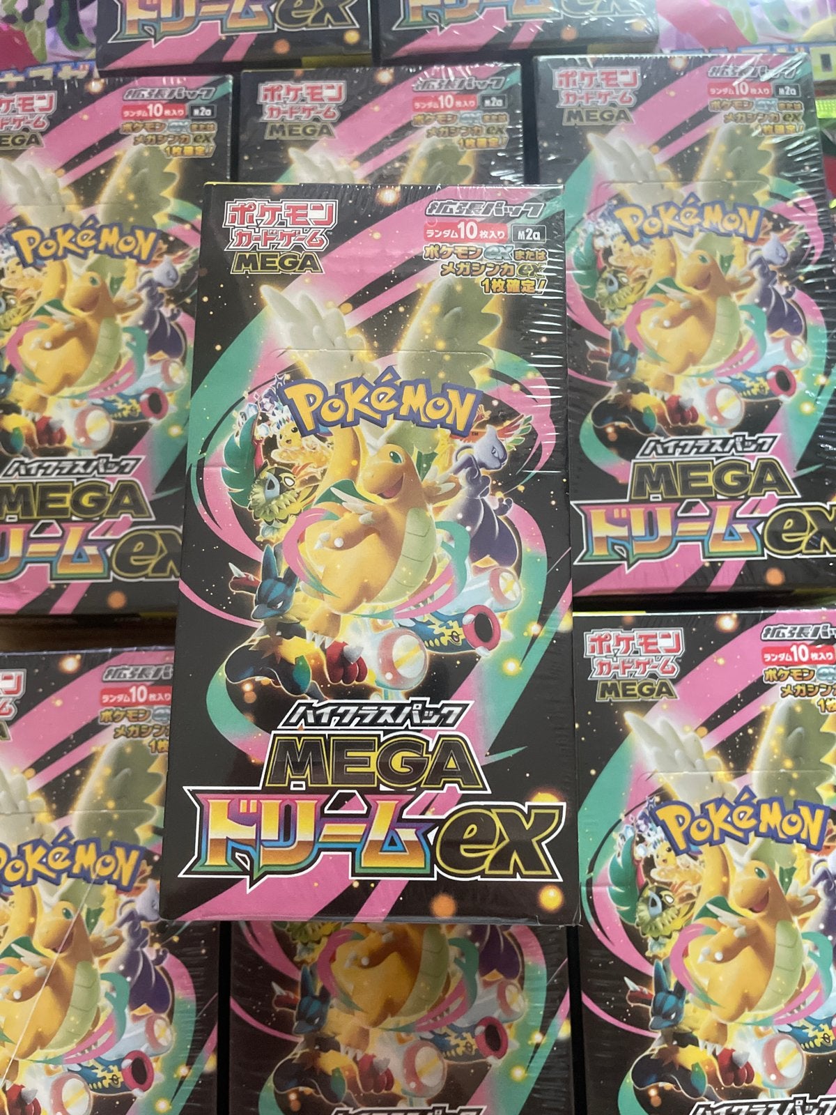 Pokémon Mega Dream EX Booster Box - Nieuw en Geseald, Hobby en Vrije tijd, Ophalen of Verzenden, Nieuw, Boosterbox, Foil