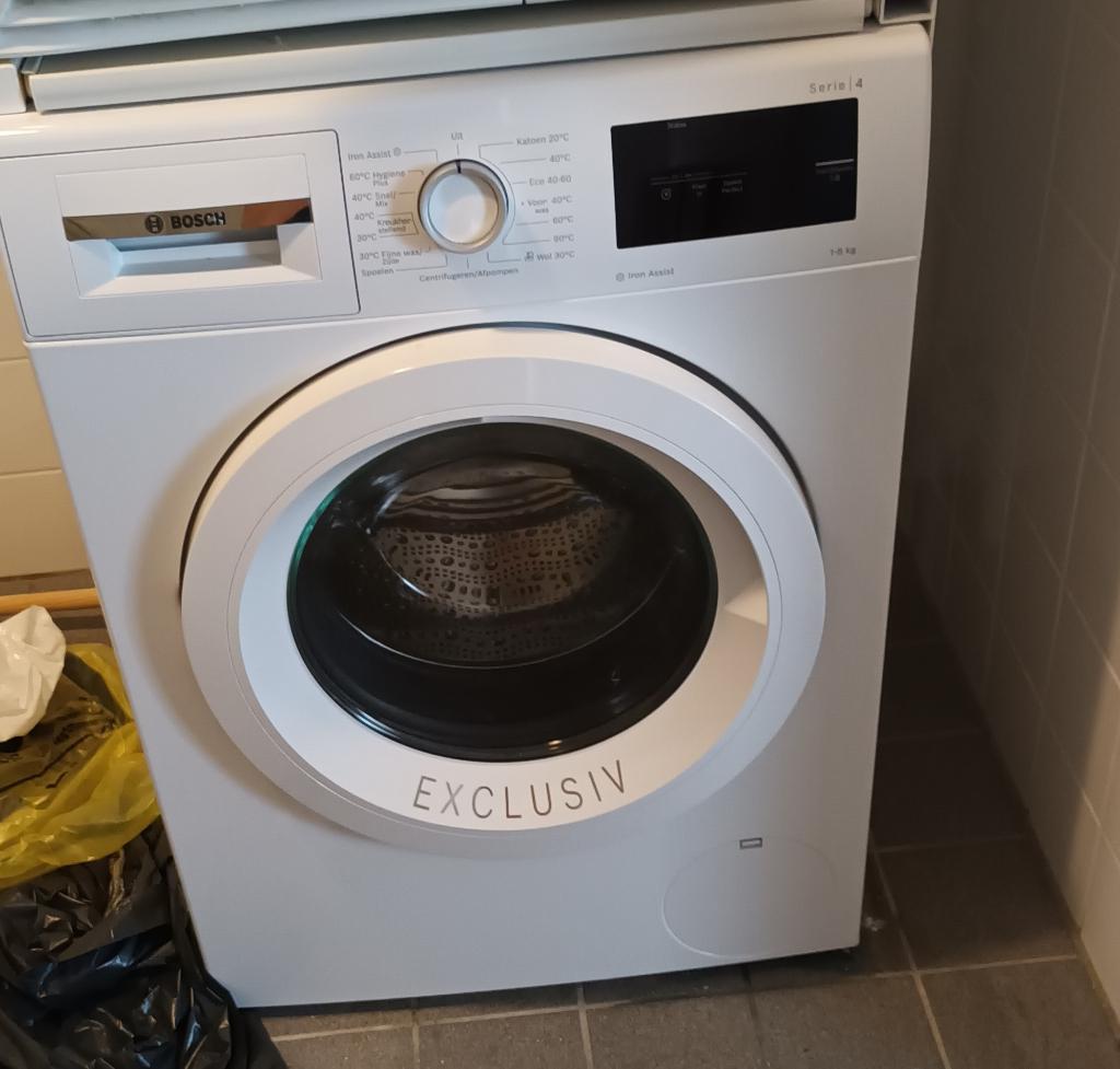 Bosch wasmachine Exclusiv, Ophalen, Zo goed als nieuw