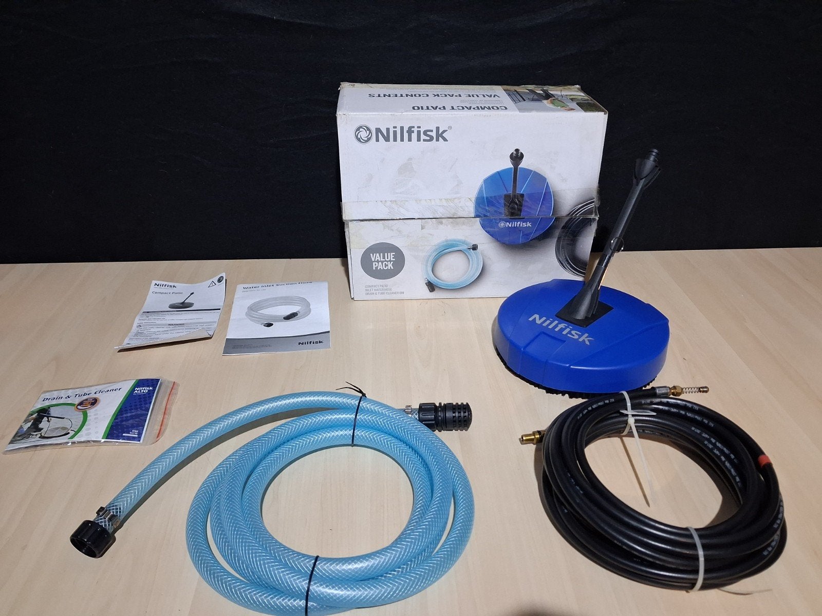 Nilfisk Value Pack – compleet nieuw in doos, Tuin en Terras, Ophalen, Nieuw, Met regelbare waterdruk, Elektrisch