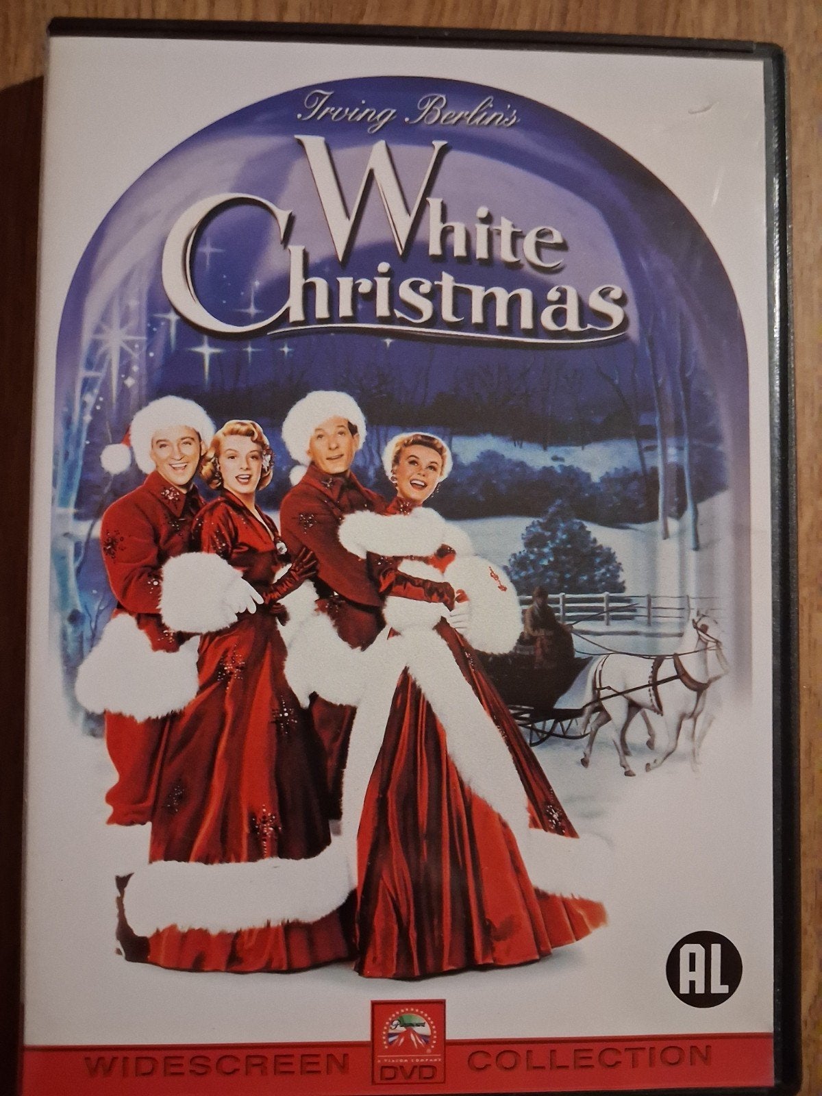 White Christmas- met Bing Crosby. (Dvd), Cd's en Dvd's, Alle leeftijden, Ophalen of Verzenden, Zo goed als nieuw, Komedie