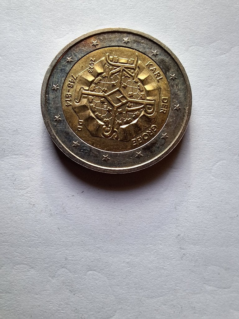 2 euro muntstuk Karl Der Grose 2023, Ophalen of Verzenden, Duitsland, 2 euro, Losse munt