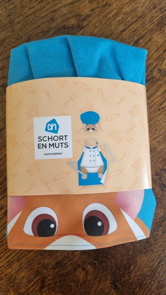 AH Hamster kookschort en kookmuts Nieuw, Ophalen, Nieuw