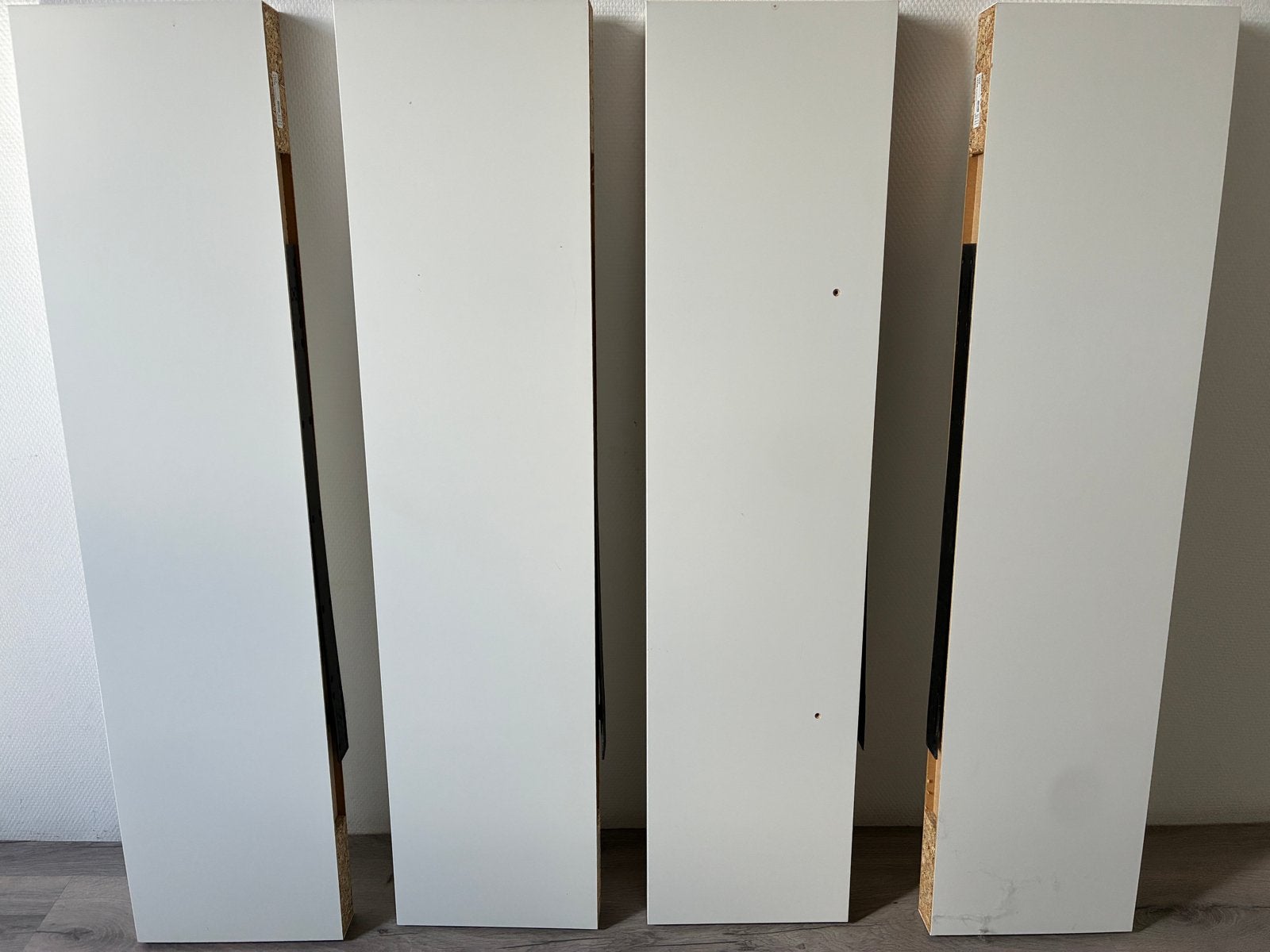 5x IKEA LACK Wandplank Wit 110x26 cm, Huis en Inrichting, Ophalen, Gebruikt
