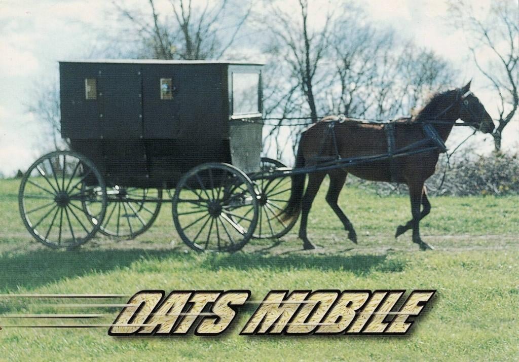 Paard met wagen, Verzenden, 1980 tot heden, Ongelopen, Paard