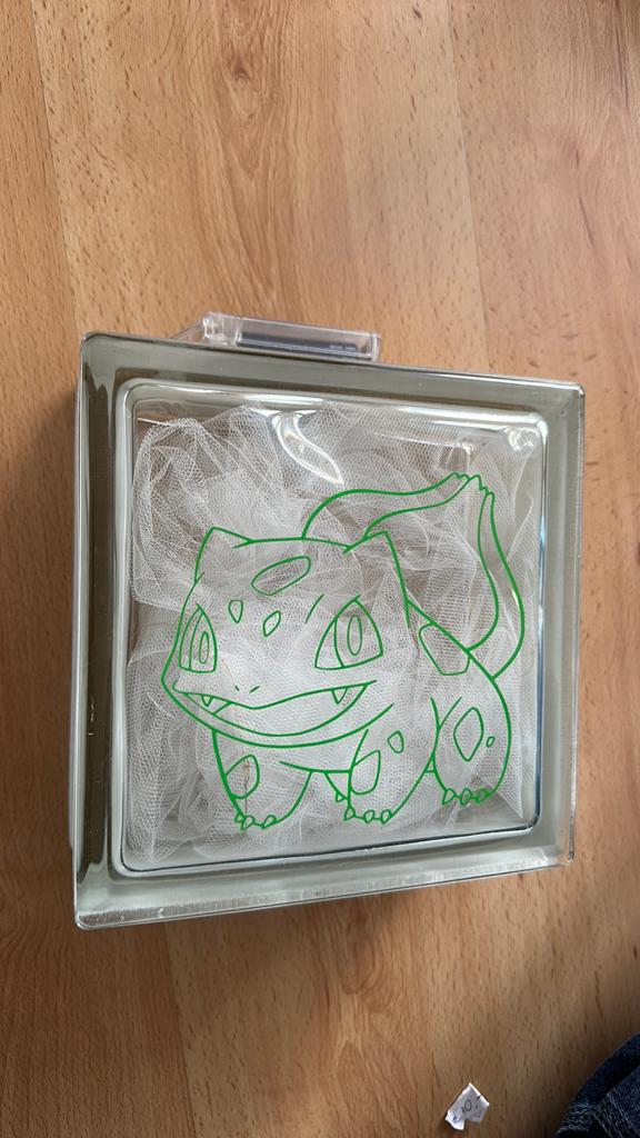 Bulbasaur lampje, pokemon verlichting, Ophalen of Verzenden, Gebruikt