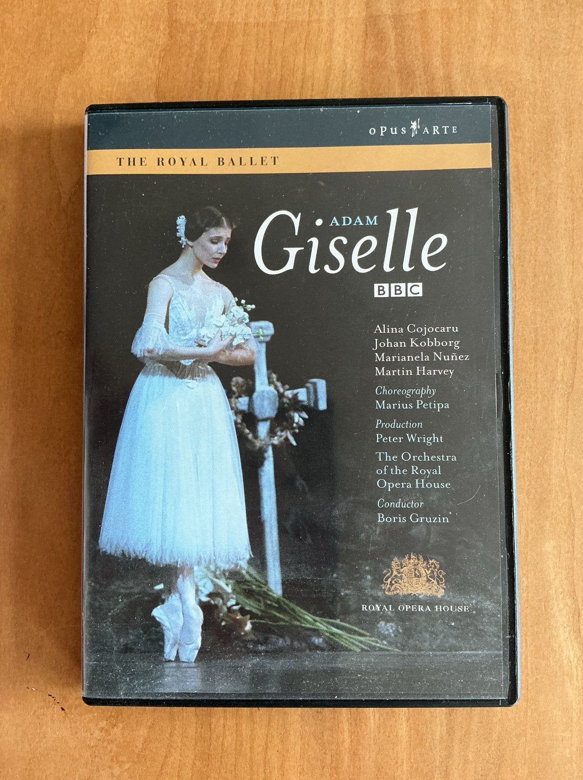 Giselle DVD in cassette + “boekje”  prachtig ballet + muziek, Alle leeftijden, Ophalen of Verzenden, Nieuw in verpakking