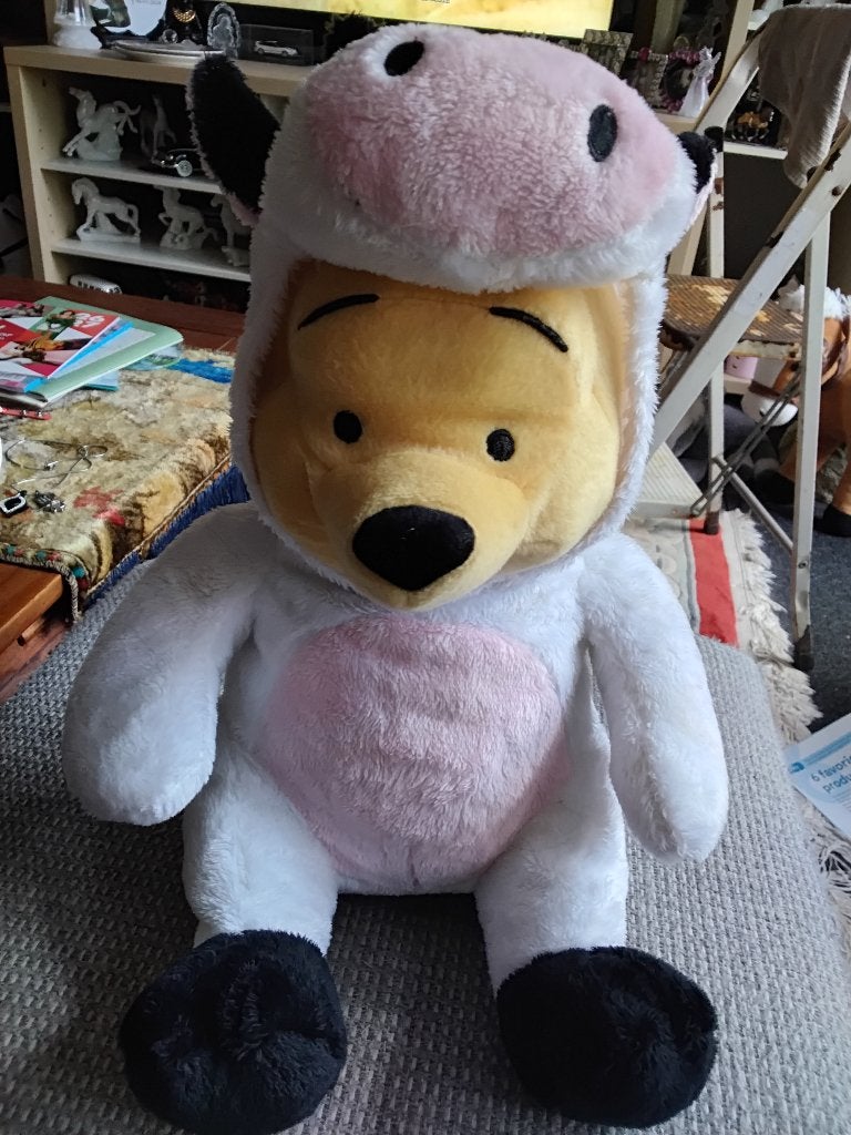 Winnie the pooh van disney, Ophalen of Verzenden, Winnie de Poeh of vrienden, Nieuw, Knuffel
