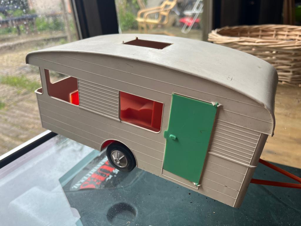 Retro caravan, Ophalen of Verzenden