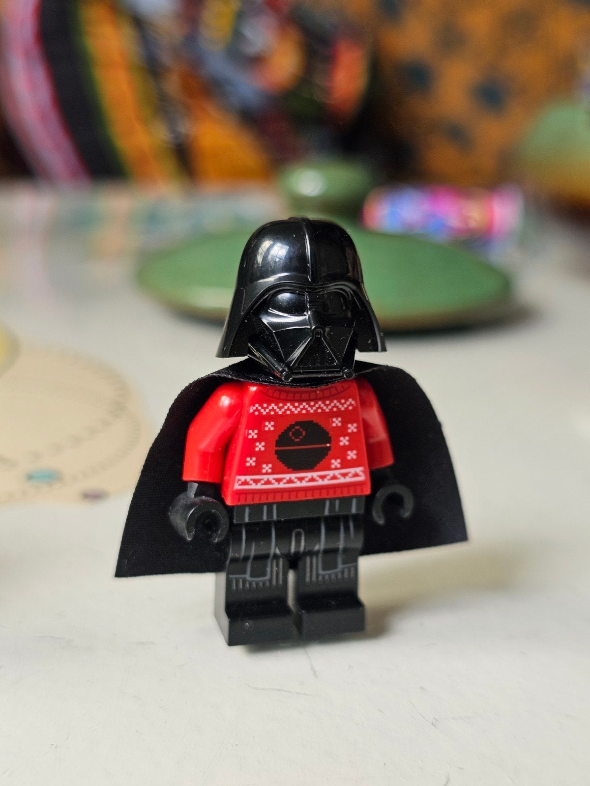 LEGO Star Wars Darth Vader met kersttrui, Ophalen, Zo goed als nieuw, Actiefiguurtje
