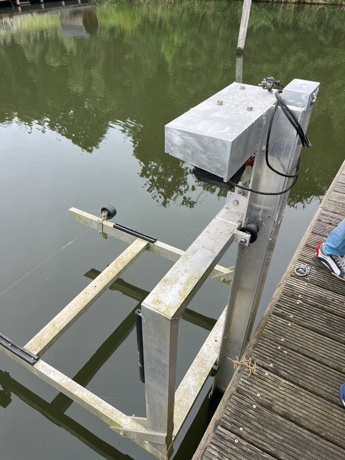 Bootlift (reeds gedemonteerd), Ophalen, Gebruikt