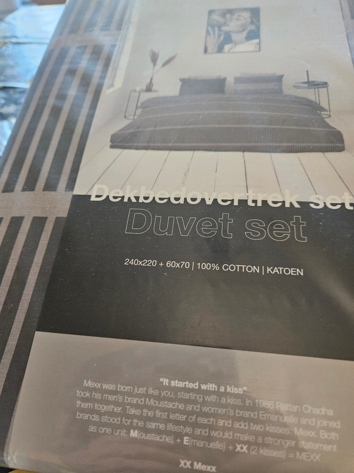 Mexx Dekbedovertrekset 240x220 Katoen, Ophalen, Dekbedovertrek, Katoen, Overige merken