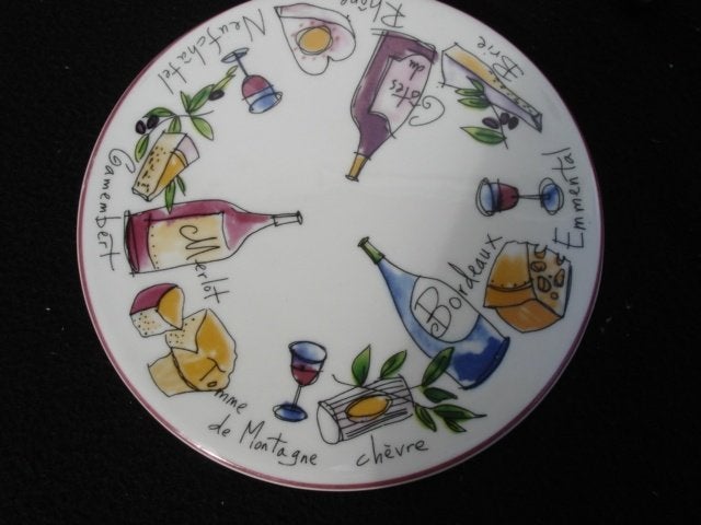 Villeroy & Boch [ ? ] kaasplank jaren 50/ 60, Antiek en Kunst, Ophalen of Verzenden