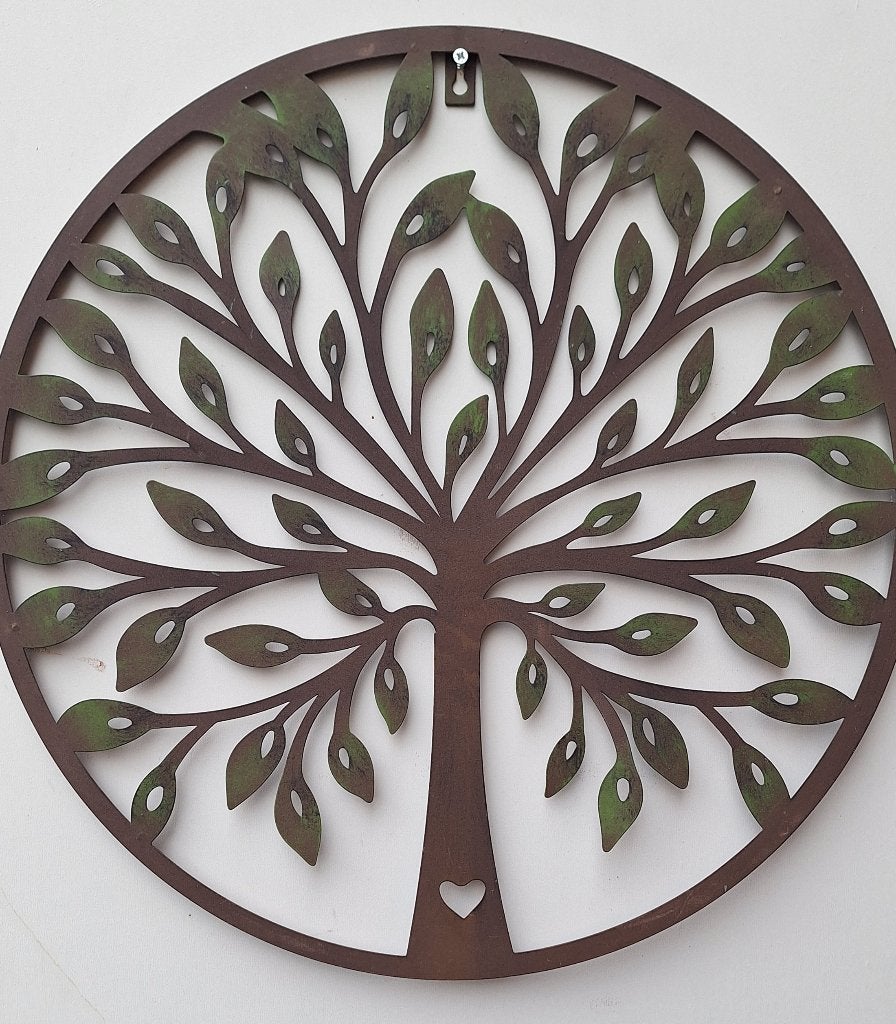 wanddecoratie levensboom Ø 52 cm, Metaal, Verzenden, Nieuw, 52 cm