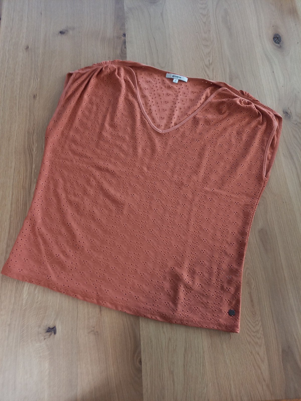 Garcia bloesje maat M, Maat 38/40 (M), Bruin, Ophalen of Verzenden, Zo goed als nieuw