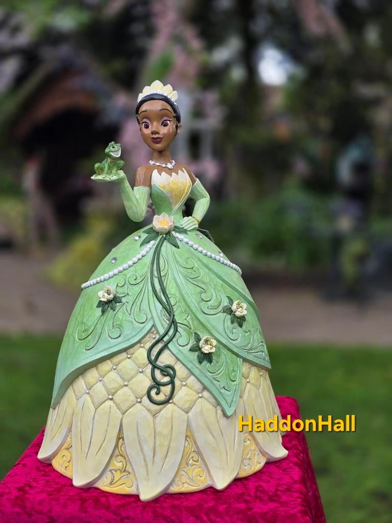 Jim Shore Disney Traditions Tiana Deluxe Beeld - Retired, Ophalen of Verzenden, Zo goed als nieuw