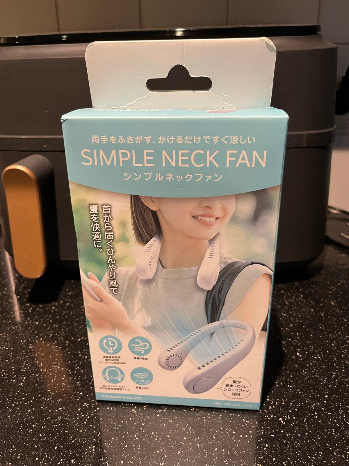Japanse nekventilator - Nieuw!, Witgoed en Apparatuur, Ventilatoren, Ophalen of Verzenden, Nieuw, Tafelventilator